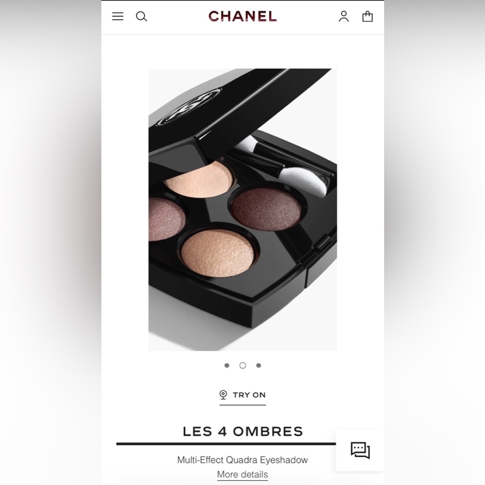 CHANEL Multi-Effect Eyeshadow Quad in Neutral Tones - Picture 4 of 5